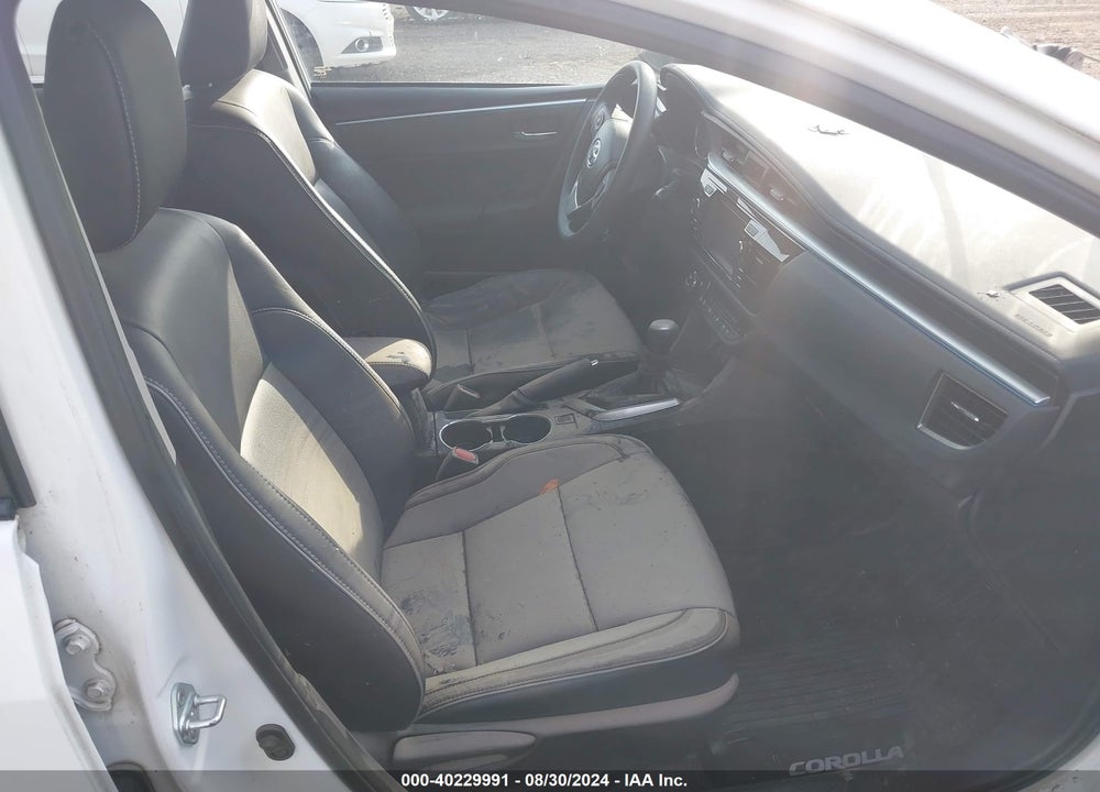 2016 TOYOTA COROLLA LE PREMIUM VIN: 5YFBURHE2GP556120