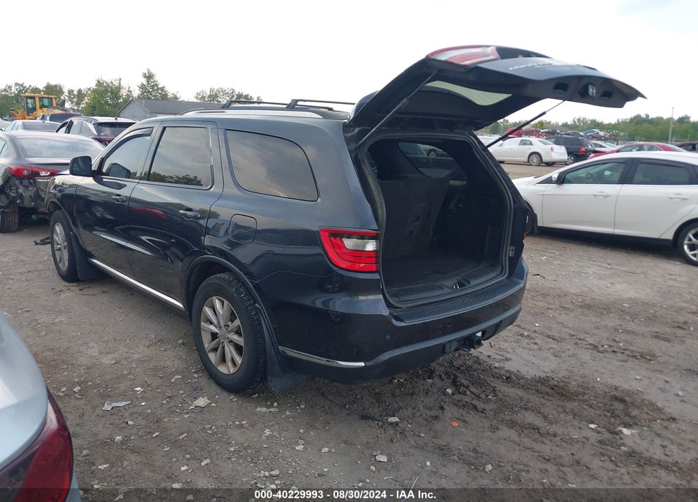 2014 DODGE DURANGO SXT VIN: 1C4RDHAG0EC313920