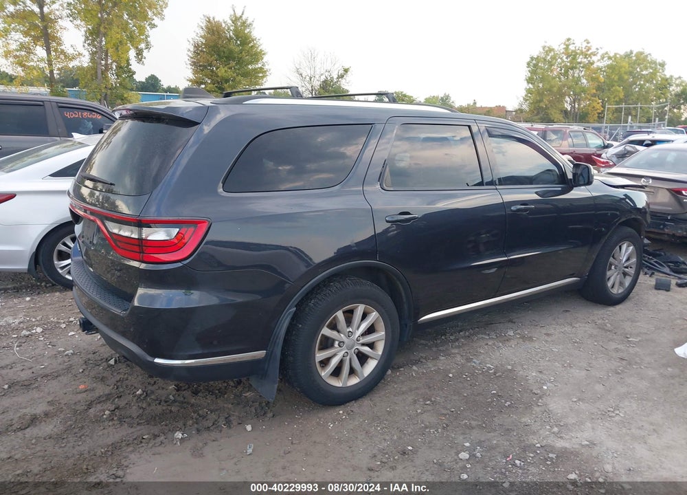 2014 DODGE DURANGO SXT VIN: 1C4RDHAG0EC313920