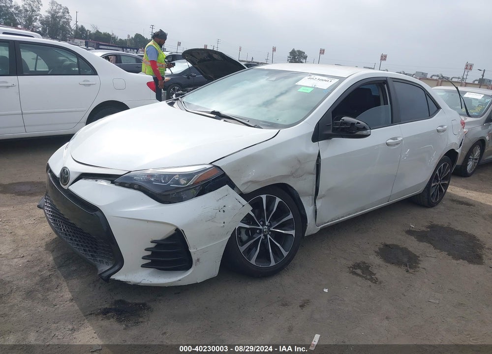 2018 TOYOTA COROLLA SE VIN: 5YFBURHE0JP780123