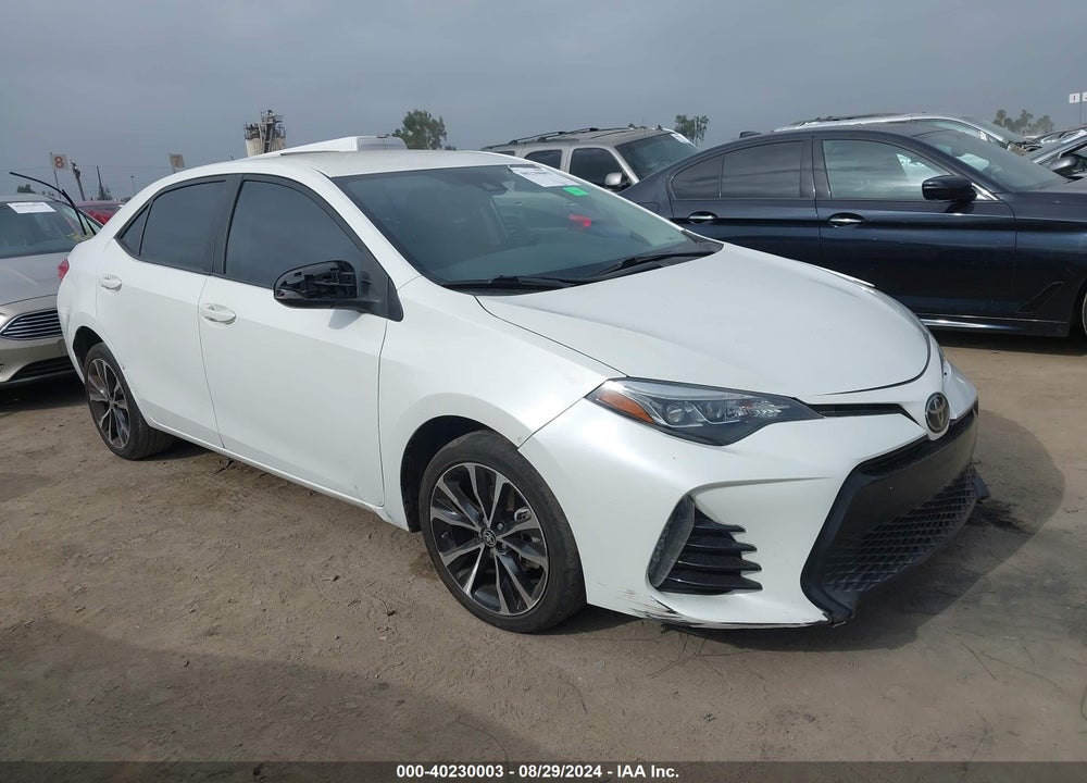 2018 TOYOTA COROLLA SE VIN: 5YFBURHE0JP780123