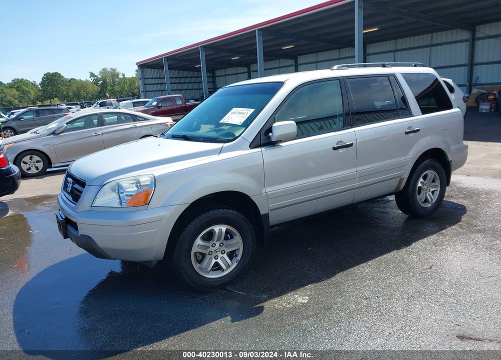 2003 HONDA PILOT EX-L VIN: 2HKYF18553H555234