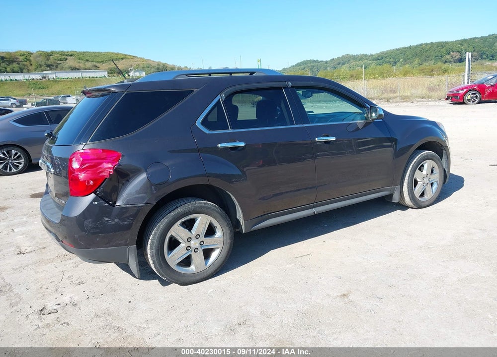 2015 CHEVROLET EQUINOX LTZ VIN: 2GNALDEK4F6410076