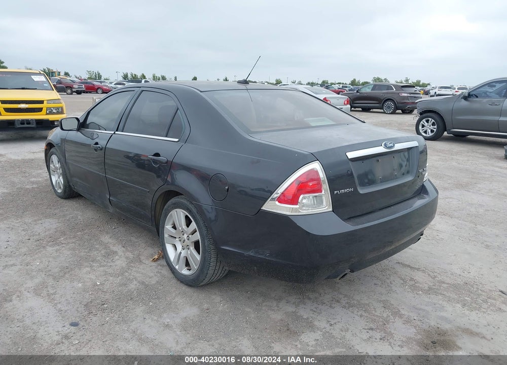 2007 FORD FUSION SEL VIN: 3FAHP021X7R273841