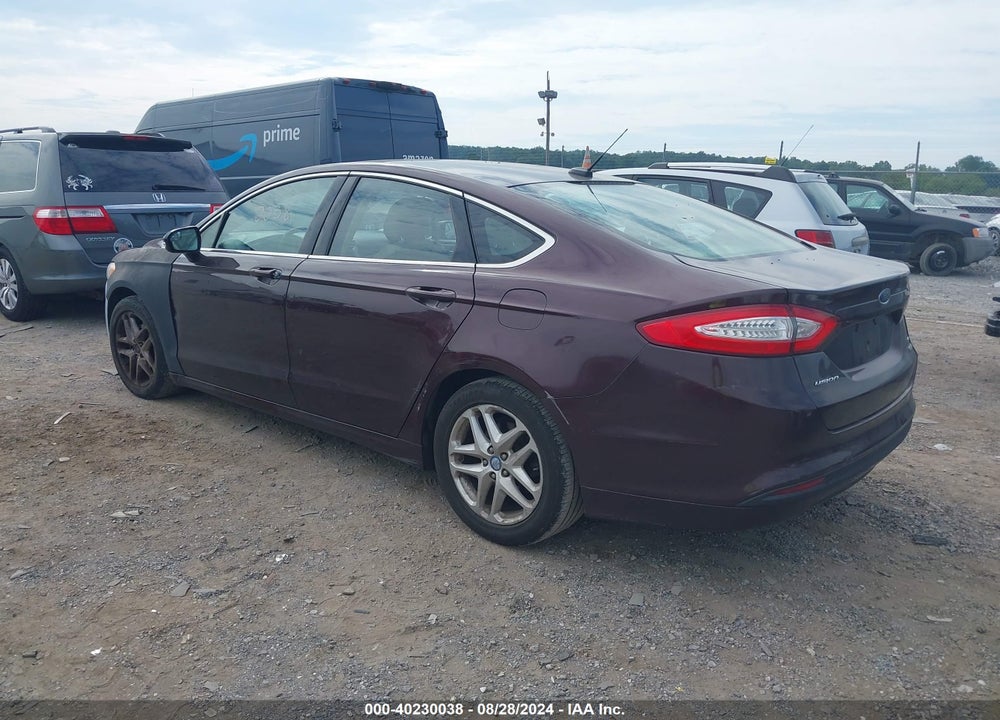 2013 FORD FUSION SE VIN: 3FA6P0HR6DR263193