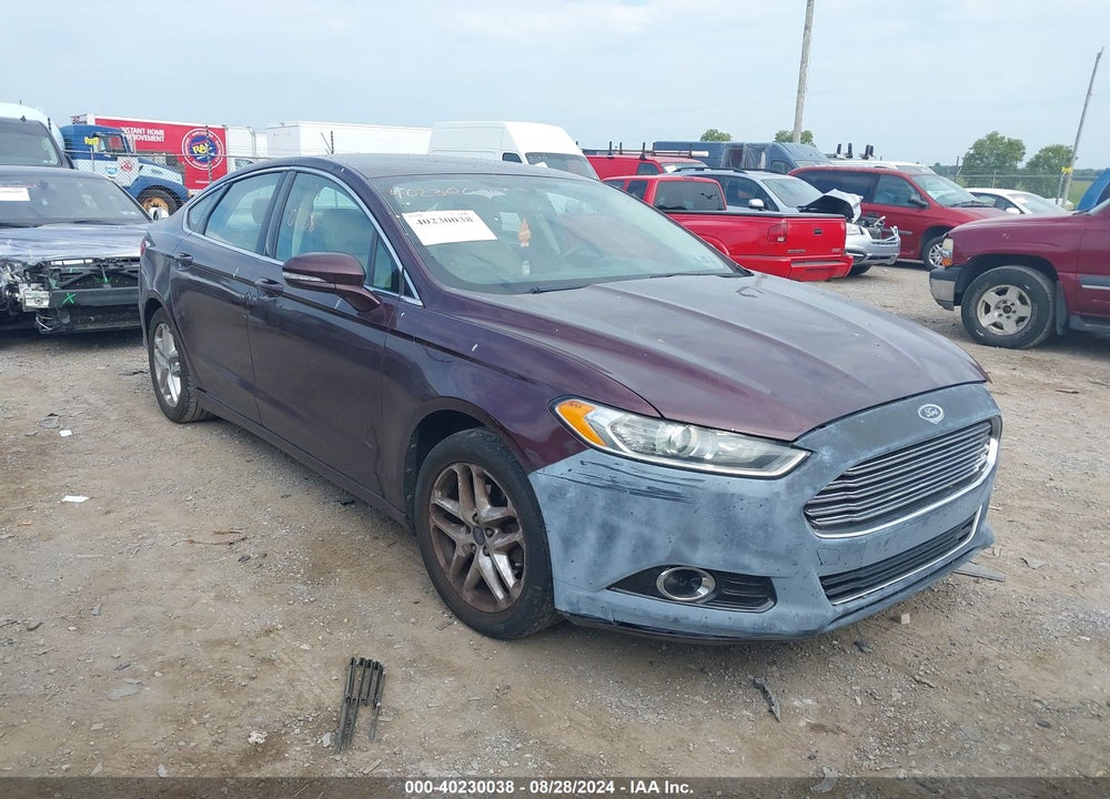 2013 FORD FUSION SE VIN: 3FA6P0HR6DR263193