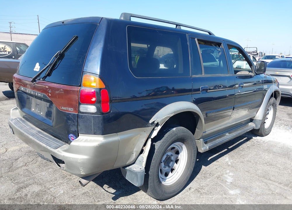 2002 MITSUBISHI MONTERO SPORT LTD VIN: JA4LS41R12J025573