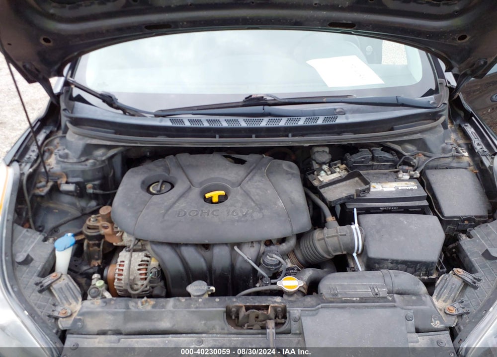 2011 HYUNDAI ELANTRA GLS/LIMITED VIN: 5NPDH4AE9BH013508