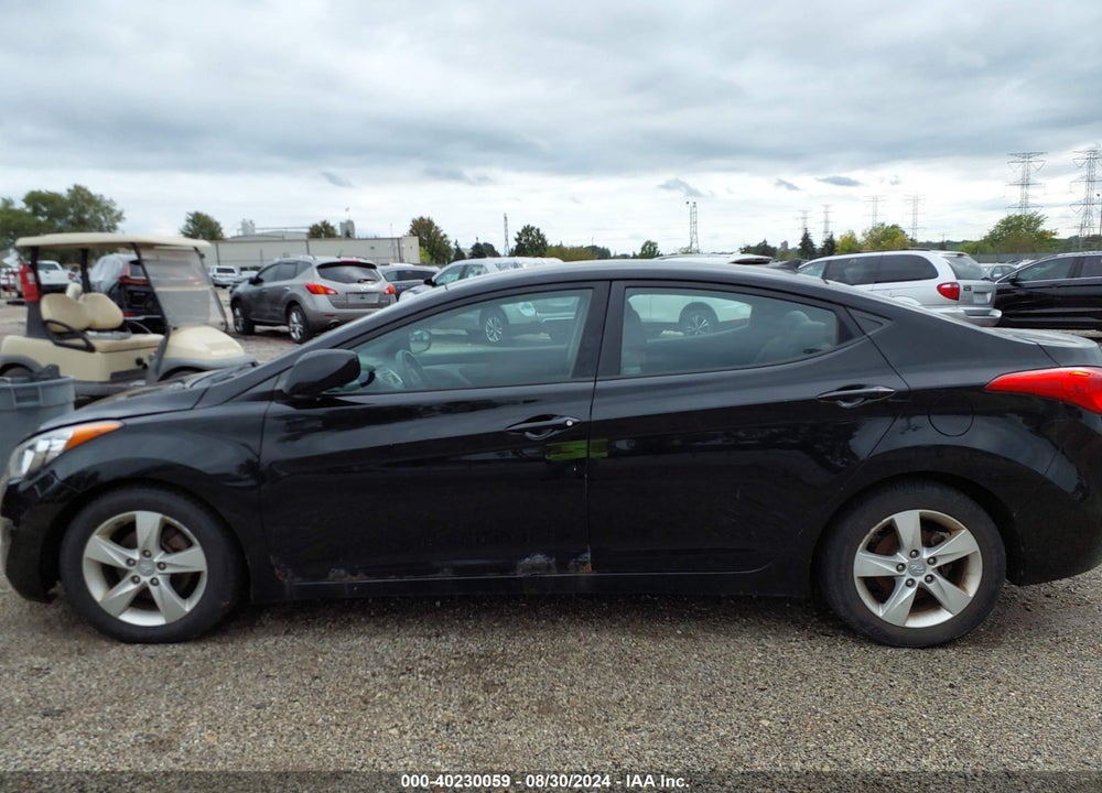 2011 HYUNDAI ELANTRA GLS/LIMITED VIN: 5NPDH4AE9BH013508