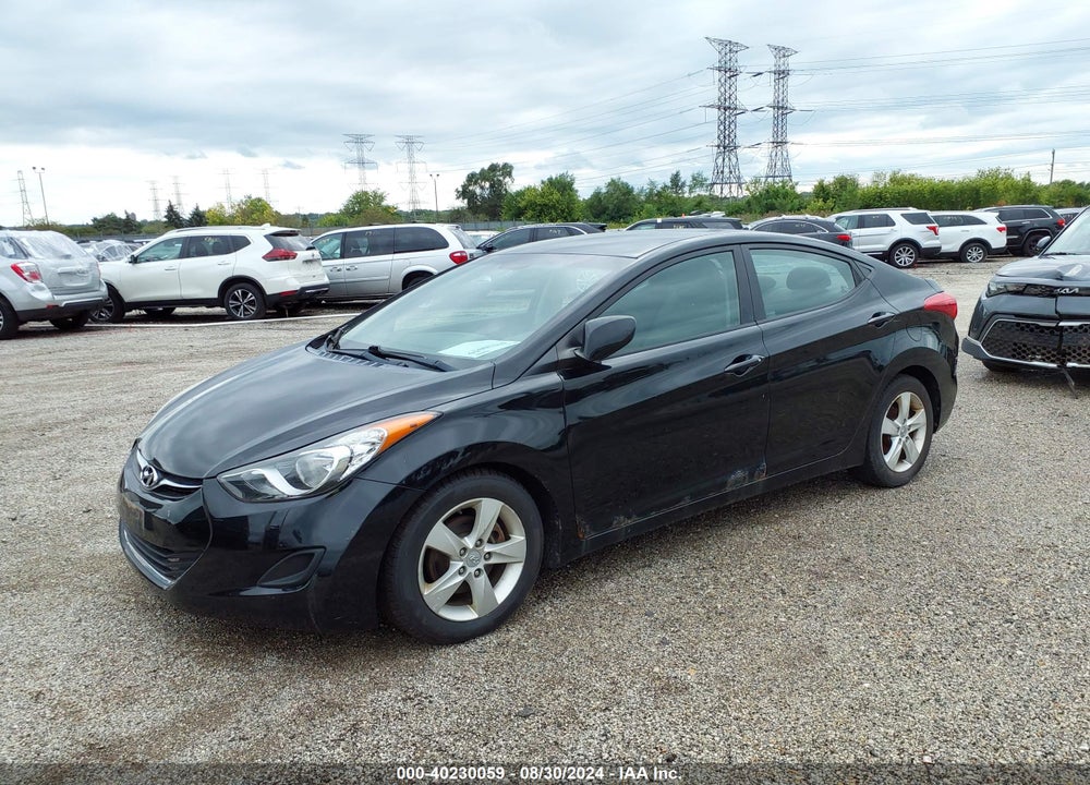 2011 HYUNDAI ELANTRA GLS/LIMITED VIN: 5NPDH4AE9BH013508