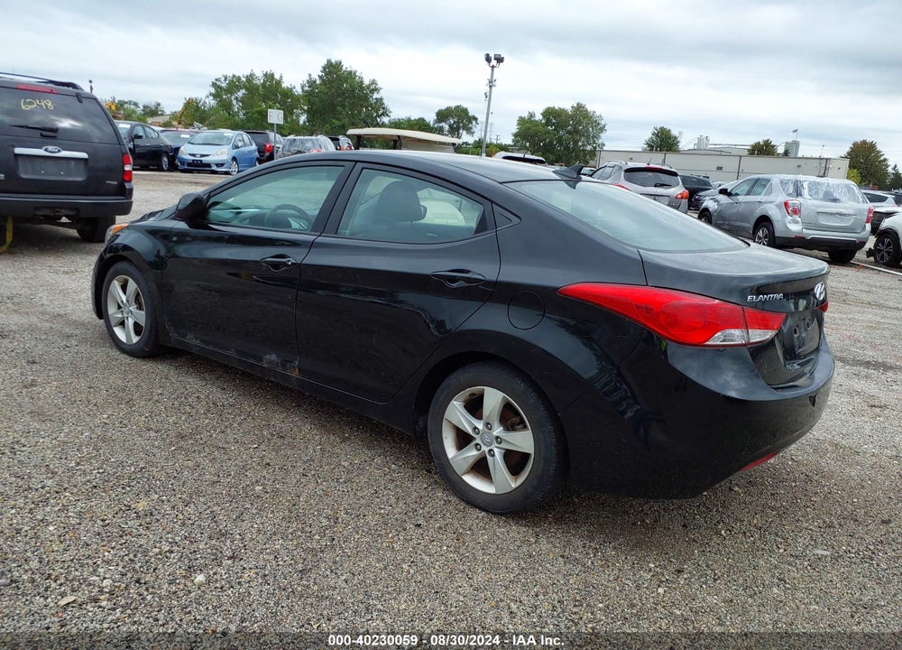 2011 HYUNDAI ELANTRA GLS/LIMITED VIN: 5NPDH4AE9BH013508