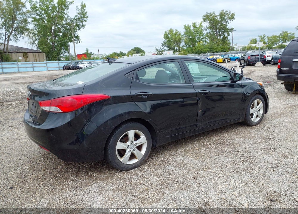 2011 HYUNDAI ELANTRA GLS/LIMITED VIN: 5NPDH4AE9BH013508