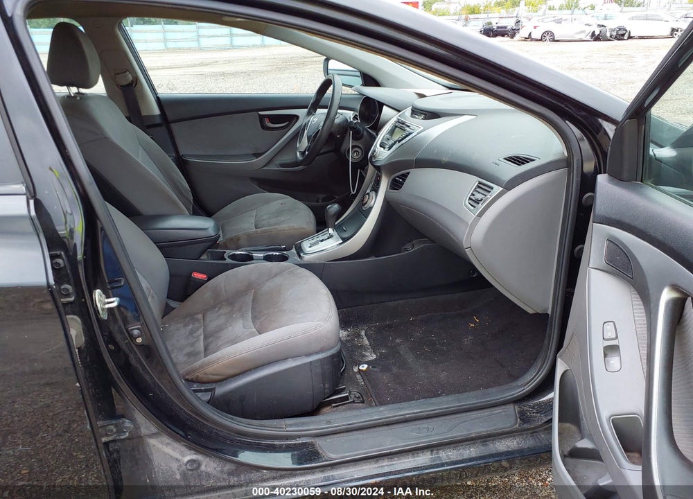 2011 HYUNDAI ELANTRA GLS/LIMITED VIN: 5NPDH4AE9BH013508