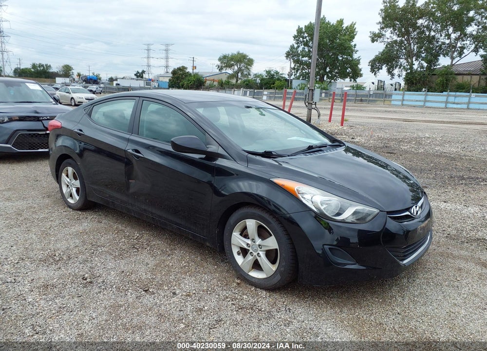 2011 HYUNDAI ELANTRA GLS/LIMITED VIN: 5NPDH4AE9BH013508