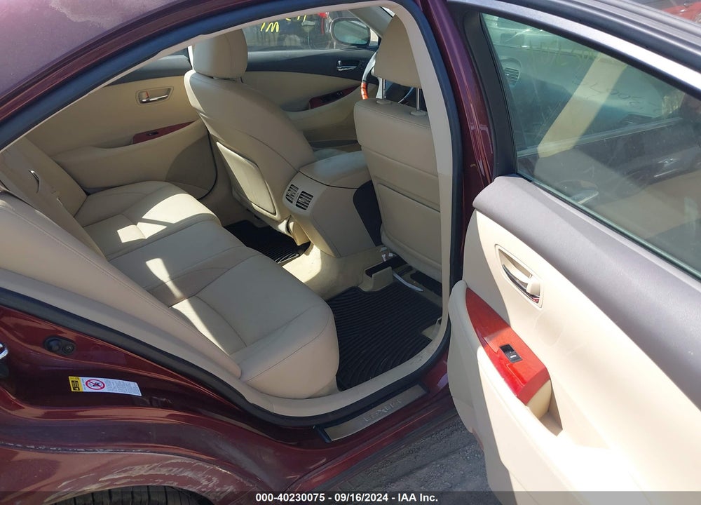 2008 LEXUS ES 350 VIN: JTHBJ46G682244350