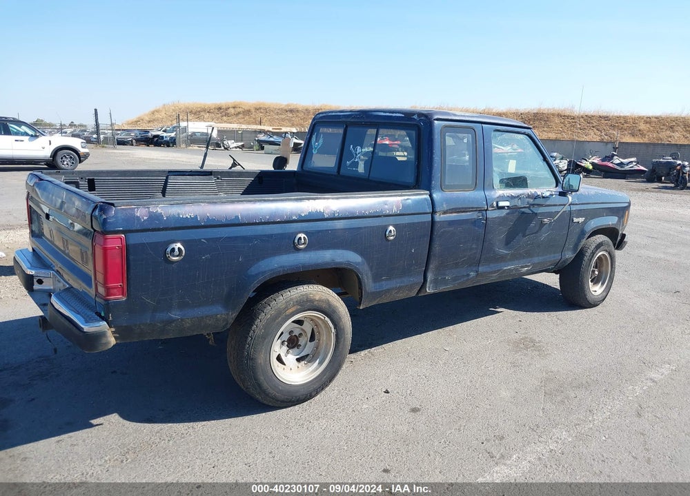 1987 FORD RANGER SUPER CAB VIN: 1FTCR15T7HPA17070