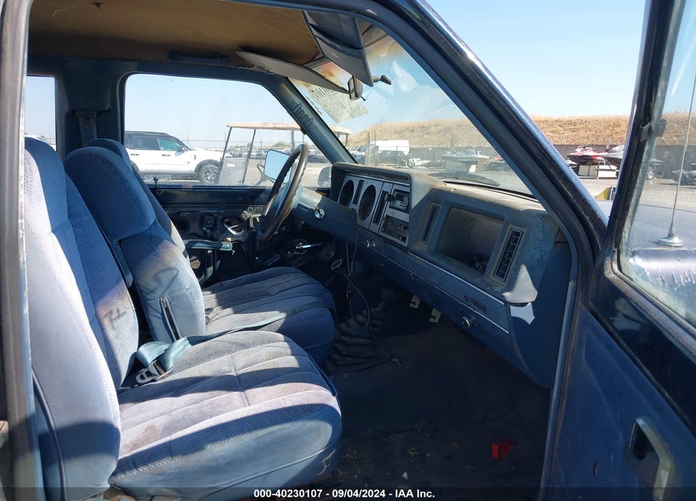 1987 FORD RANGER SUPER CAB VIN: 1FTCR15T7HPA17070