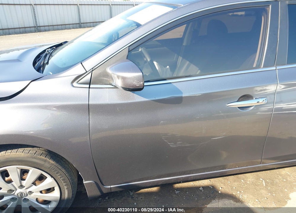 2017 NISSAN SENTRA SV VIN: 3N1AB7APXHL662060