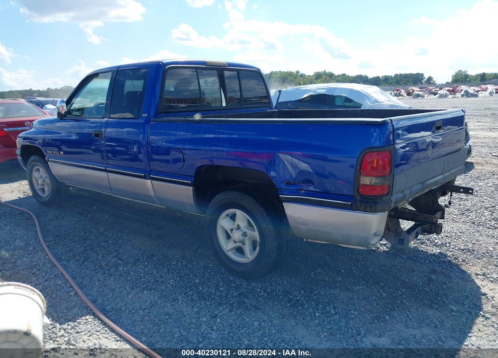 1997 DODGE RAM 1500 ST VIN: 3B7HC13Z5VG721265