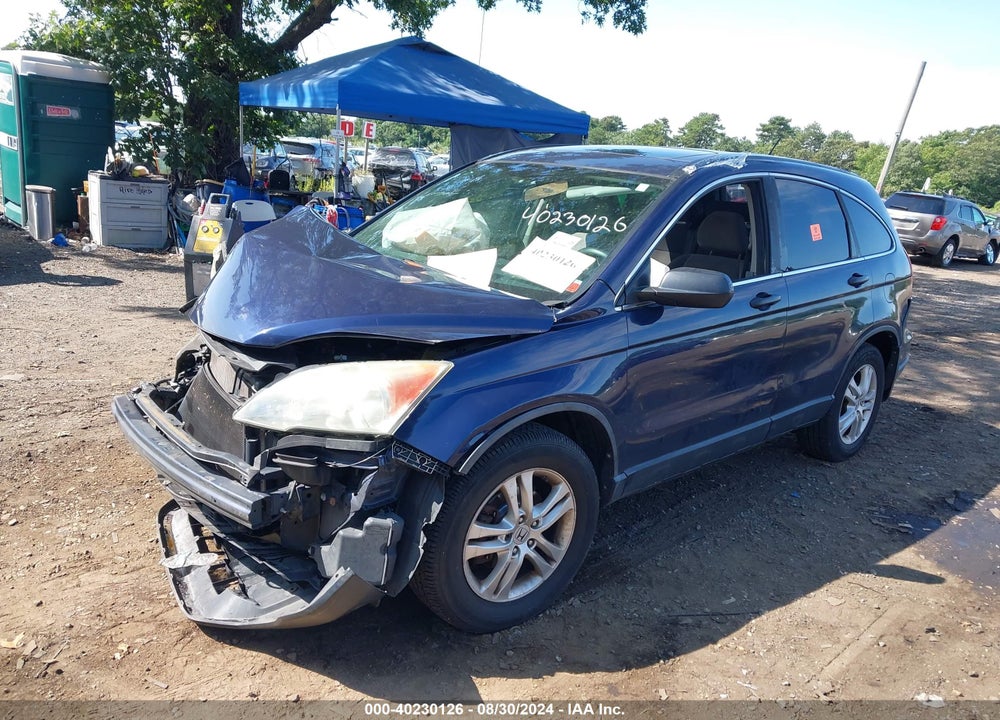 2010 HONDA CR-V EX VIN: 5J6RE4H57AL079970