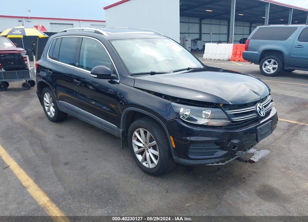 2017 VOLKSWAGEN TIGUAN 2.0T WOLFSBURG EDITION VIN: WVGSV7AXXHK025482