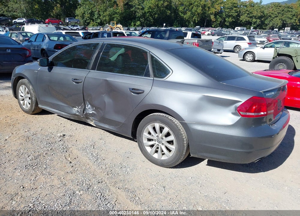 2014 VOLKSWAGEN PASSAT 1.8T WOLFSBURG EDITION VIN: 1VWAT7A3XEC050758