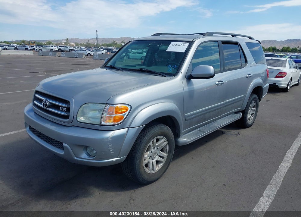 2004 TOYOTA SEQUOIA LIMITED V8 VIN: 5TDBT48A74S223546