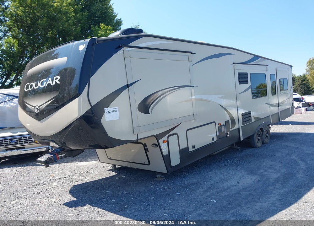 2019 COUGAR TRAVEL TRAILER VIN: 4YDF36625K2509289
