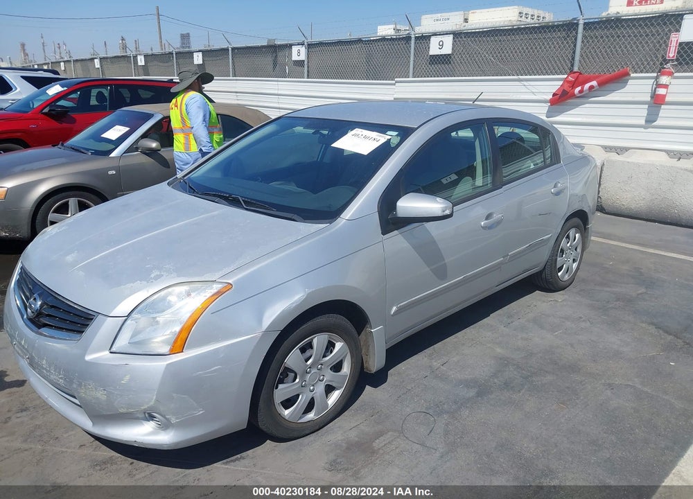 2012 NISSAN SENTRA 2.0 S VIN: 3N1AB6APXCL781696