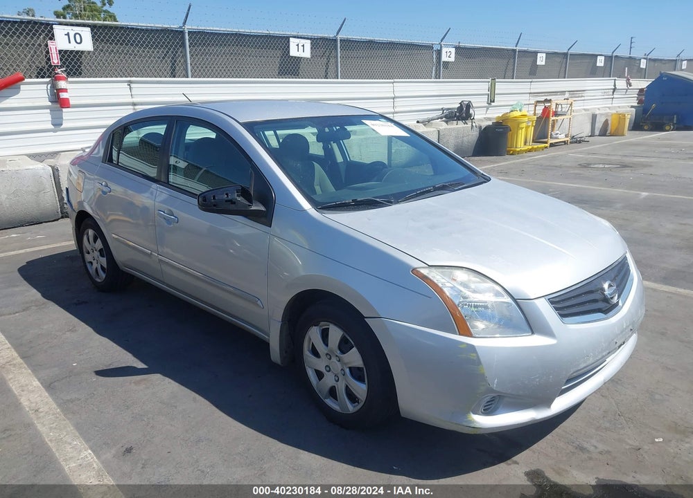 2012 NISSAN SENTRA 2.0 S VIN: 3N1AB6APXCL781696