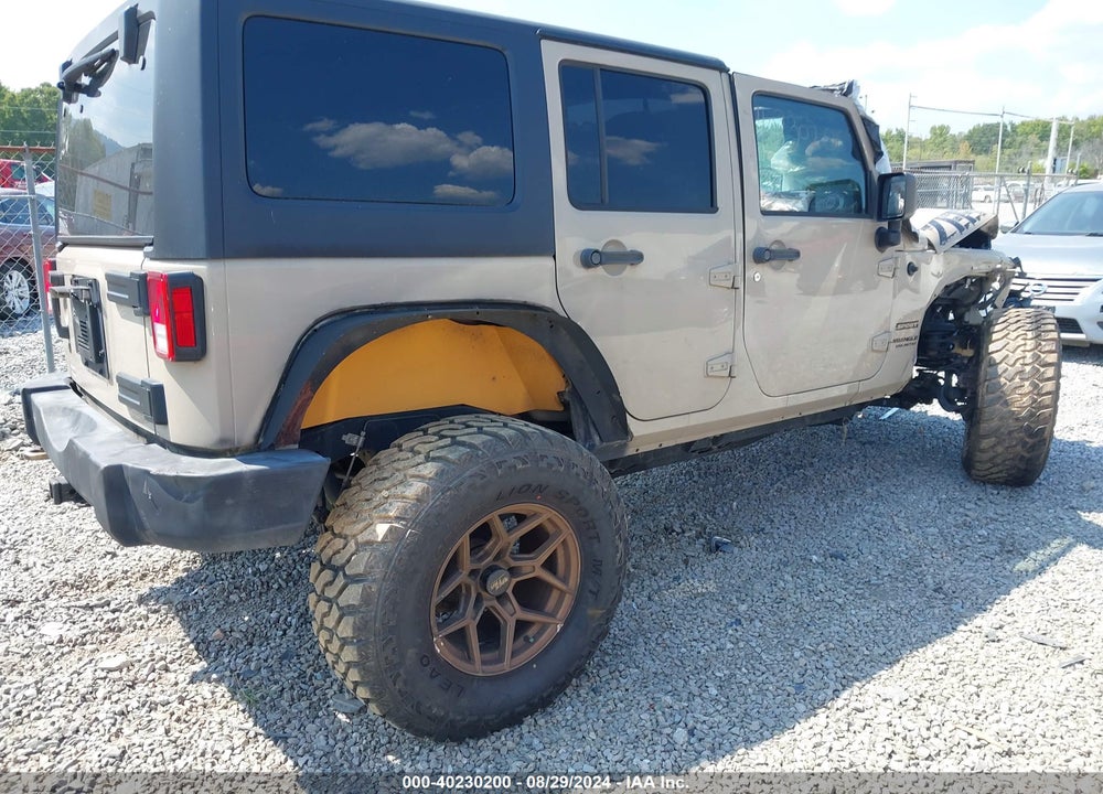 2016 JEEP WRANGLER UNLIMITED SPORT VIN: 1C4BJWDG0GL271844
