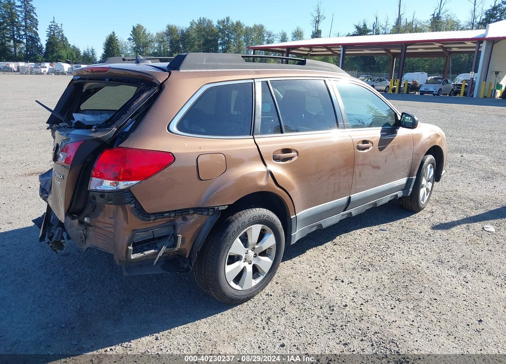 2011 SUBARU OUTBACK 2.5I LIMITED VIN: 4S4BRBKC8B3340799
