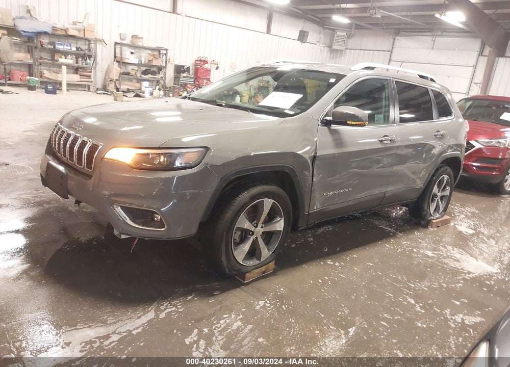 2019 CHEROKEE JEEP  LIMITED 4X4 VIN: 1C4PJMDX0KD441813