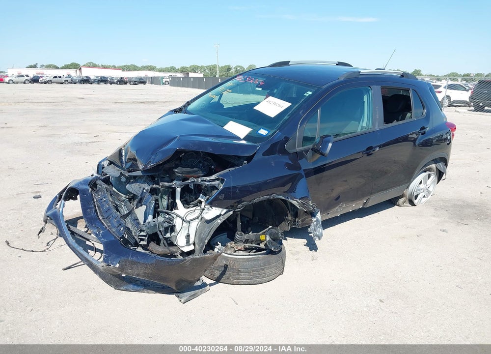 2021 CHEVROLET TRAX FWD LT VIN: KL7CJLSB2MB325248
