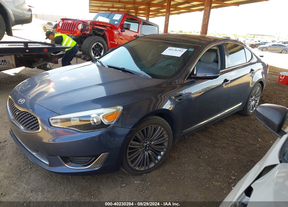 2015 KIA CADENZA LIMITED VIN: KNALN4D76F5193633