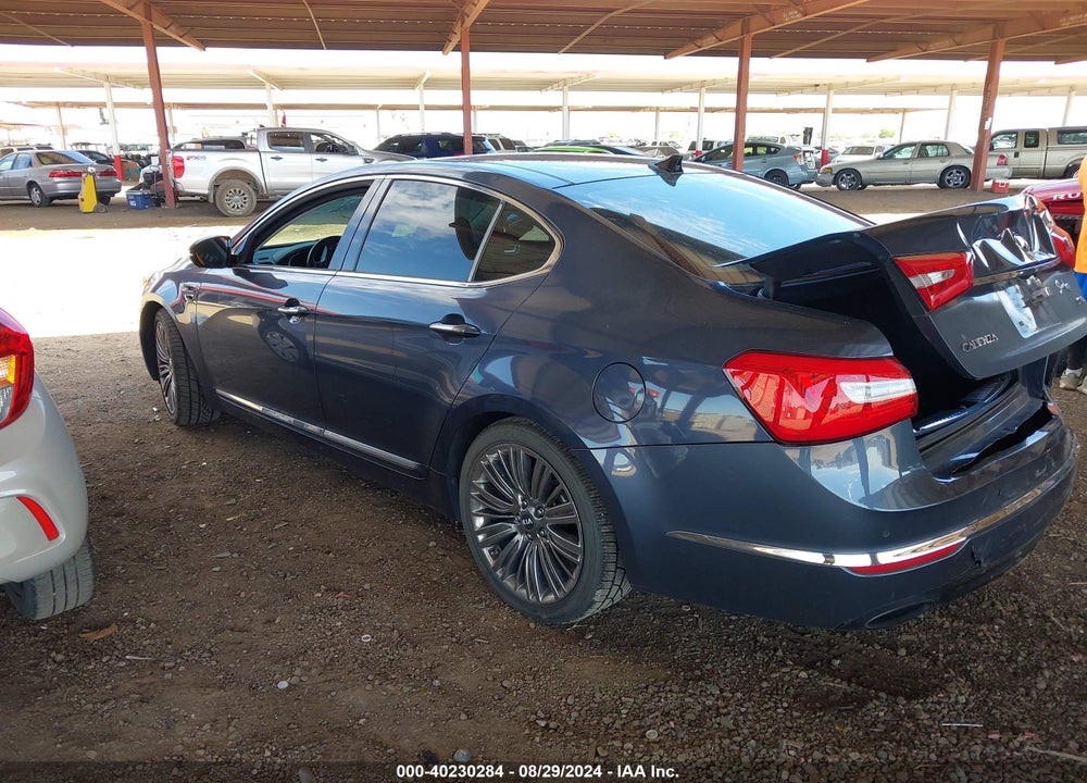 2015 KIA CADENZA LIMITED VIN: KNALN4D76F5193633