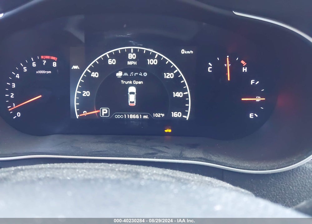 2015 KIA CADENZA LIMITED VIN: KNALN4D76F5193633