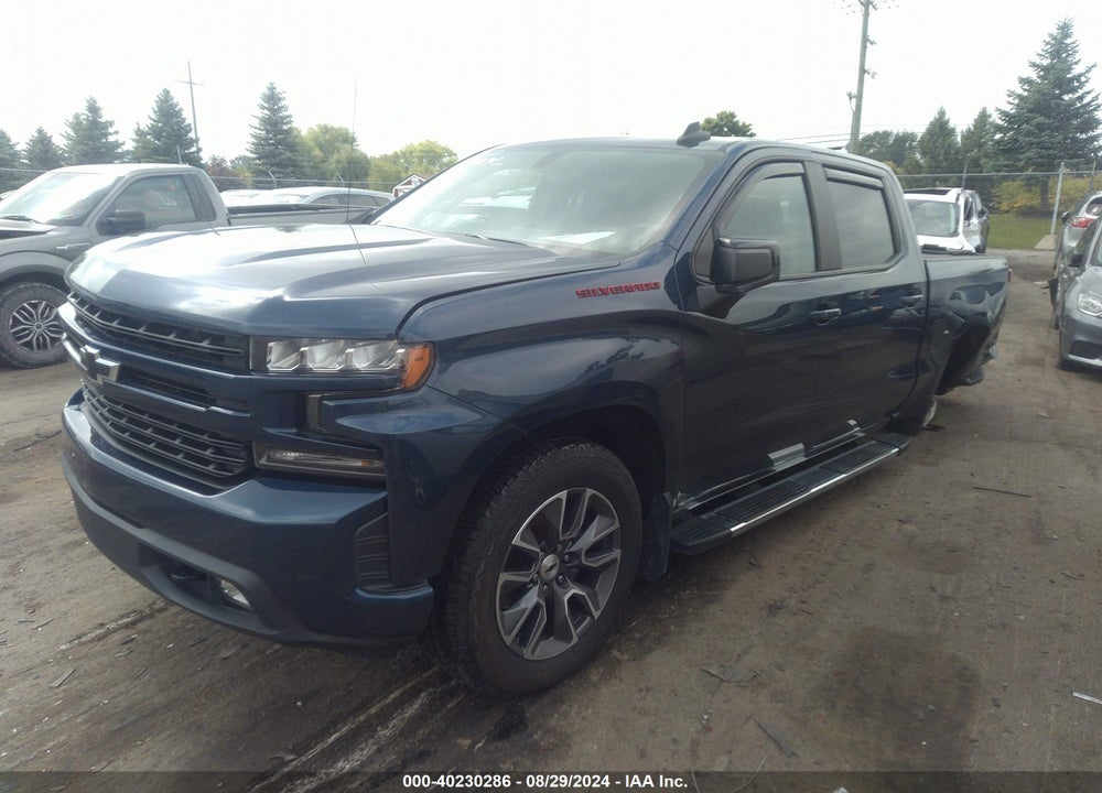 2020 CHEVROLET SILVERADO 1500 4WD SHORT BED RST VIN: 3GCUYEED7LG389416