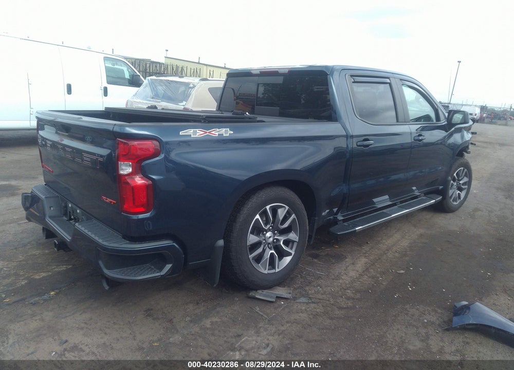 2020 CHEVROLET SILVERADO 1500 4WD SHORT BED RST VIN: 3GCUYEED7LG389416