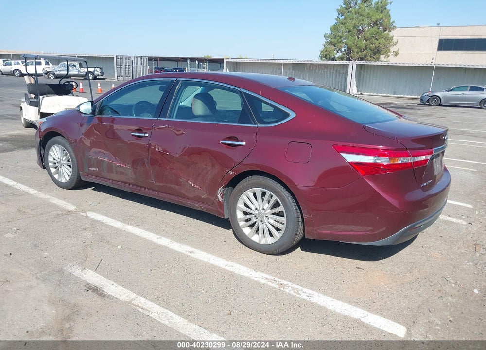2013 TOYOTA AVALON HYBRID XLE TOURING VIN: 4T1BD1EB8DU011769