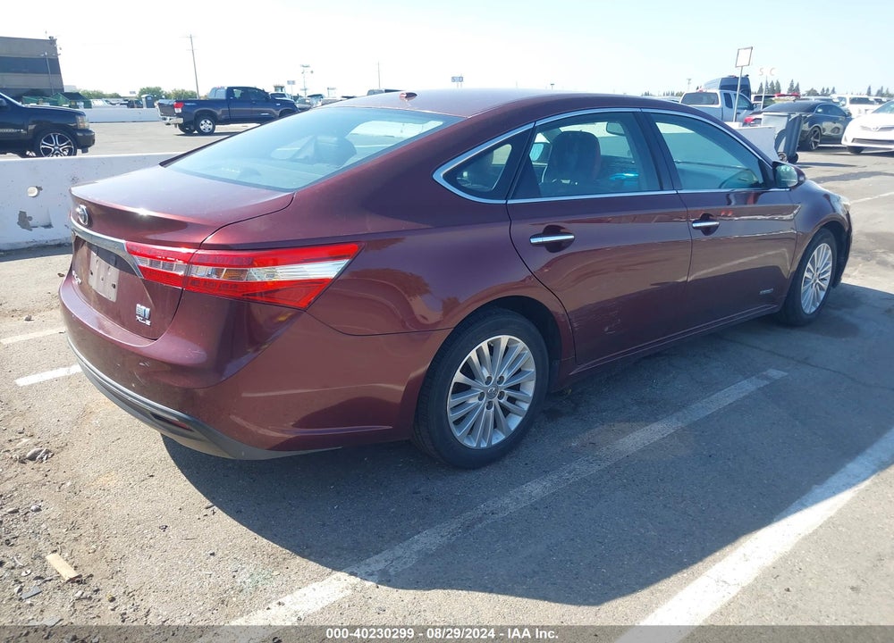 2013 TOYOTA AVALON HYBRID XLE TOURING VIN: 4T1BD1EB8DU011769