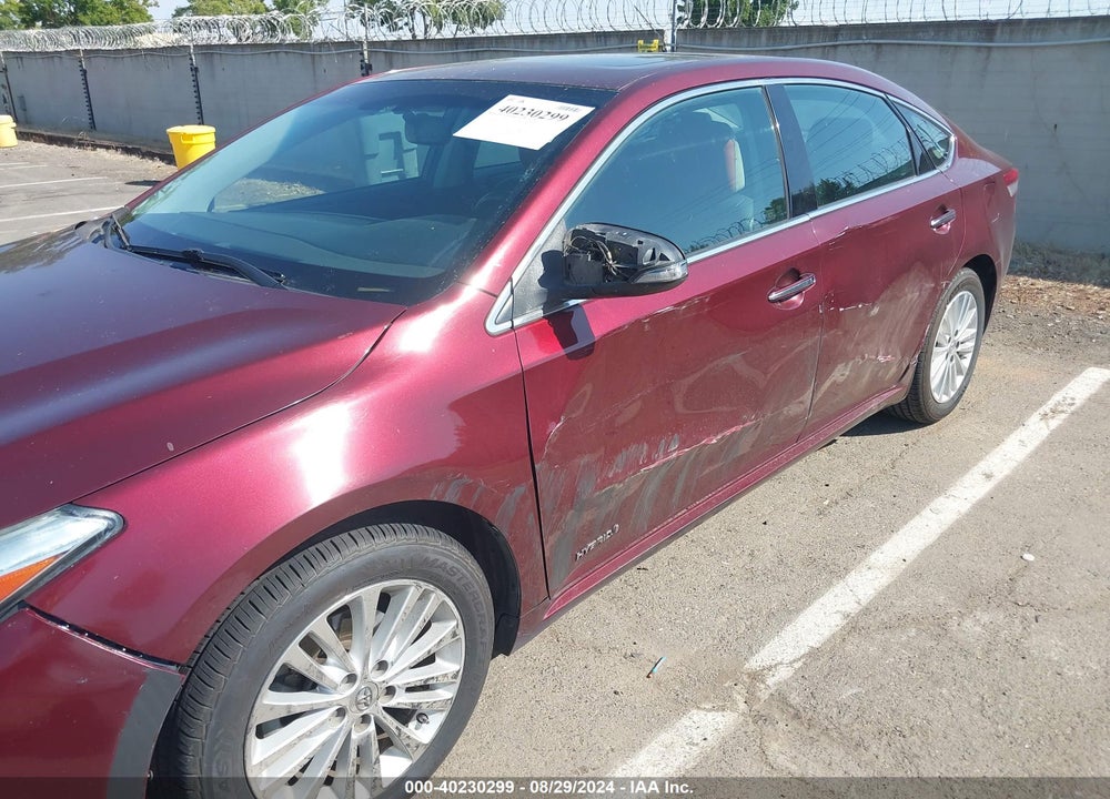 2013 TOYOTA AVALON HYBRID XLE TOURING VIN: 4T1BD1EB8DU011769