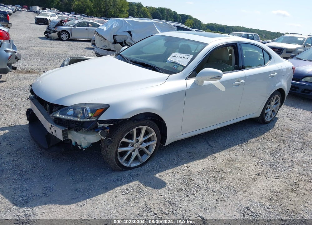 2012 LEXUS IS 250 VIN: JTHCF5C27C5053452