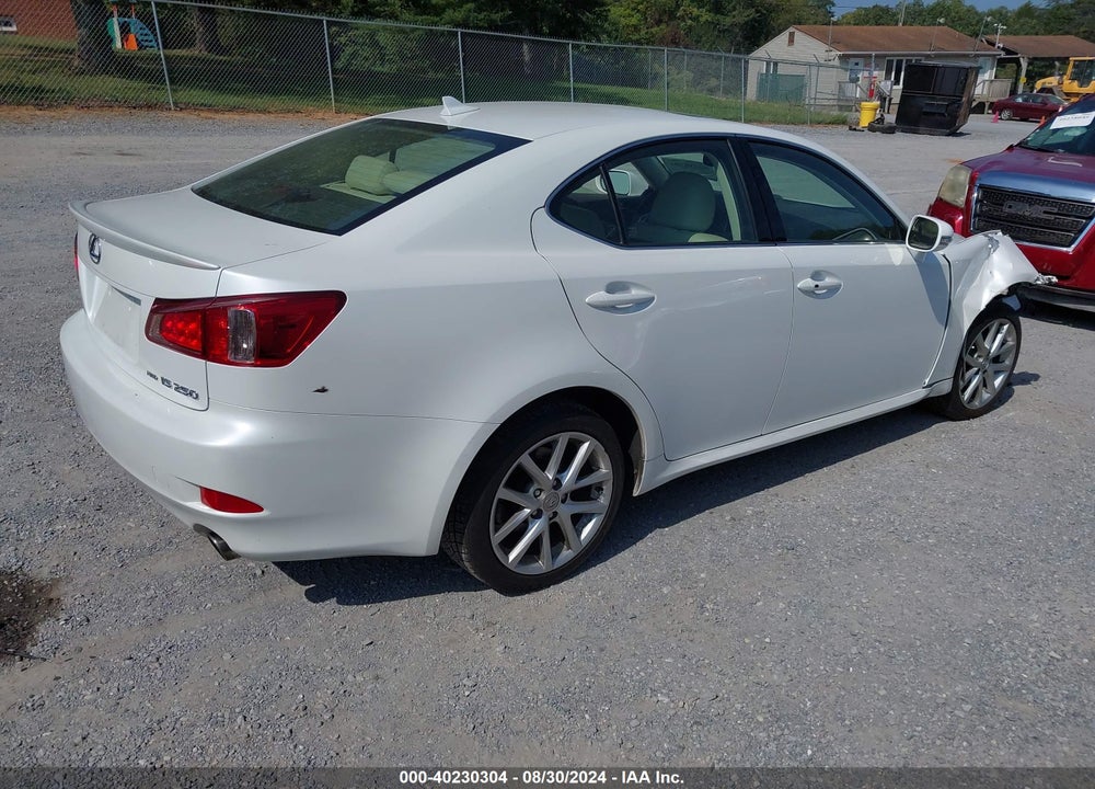 2012 LEXUS IS 250 VIN: JTHCF5C27C5053452