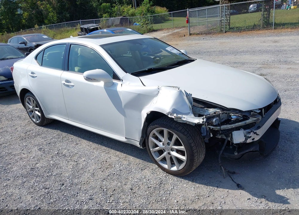2012 LEXUS IS 250 VIN: JTHCF5C27C5053452