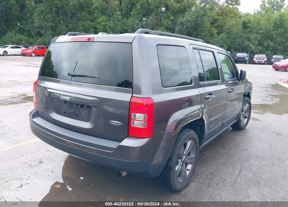 2014 JEEP PATRIOT HIGH ALTITUDE/LATITUDE VIN: 1C4NJPFA9ED793441