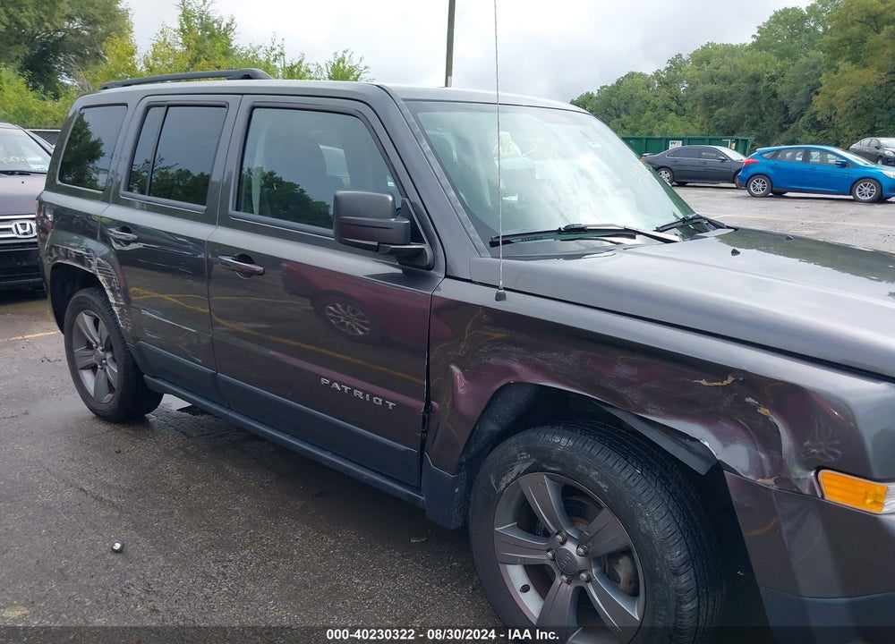 2014 JEEP PATRIOT HIGH ALTITUDE/LATITUDE VIN: 1C4NJPFA9ED793441