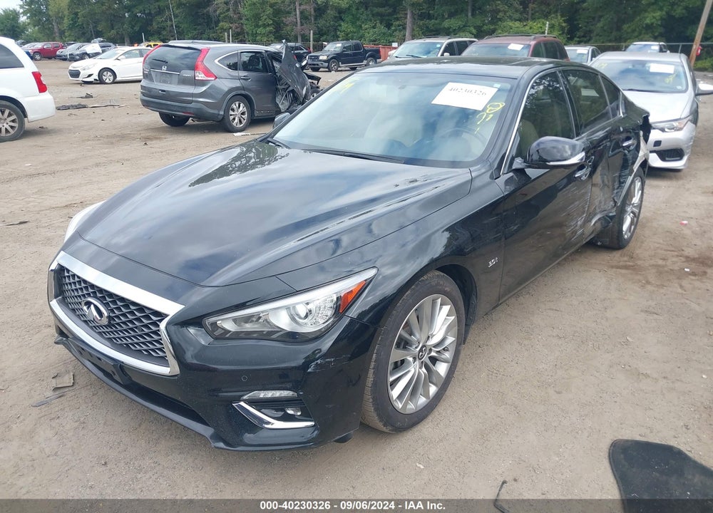 2019 INFINITI Q50 3.0T LUXE VIN: JN1EV7AR1KM593699