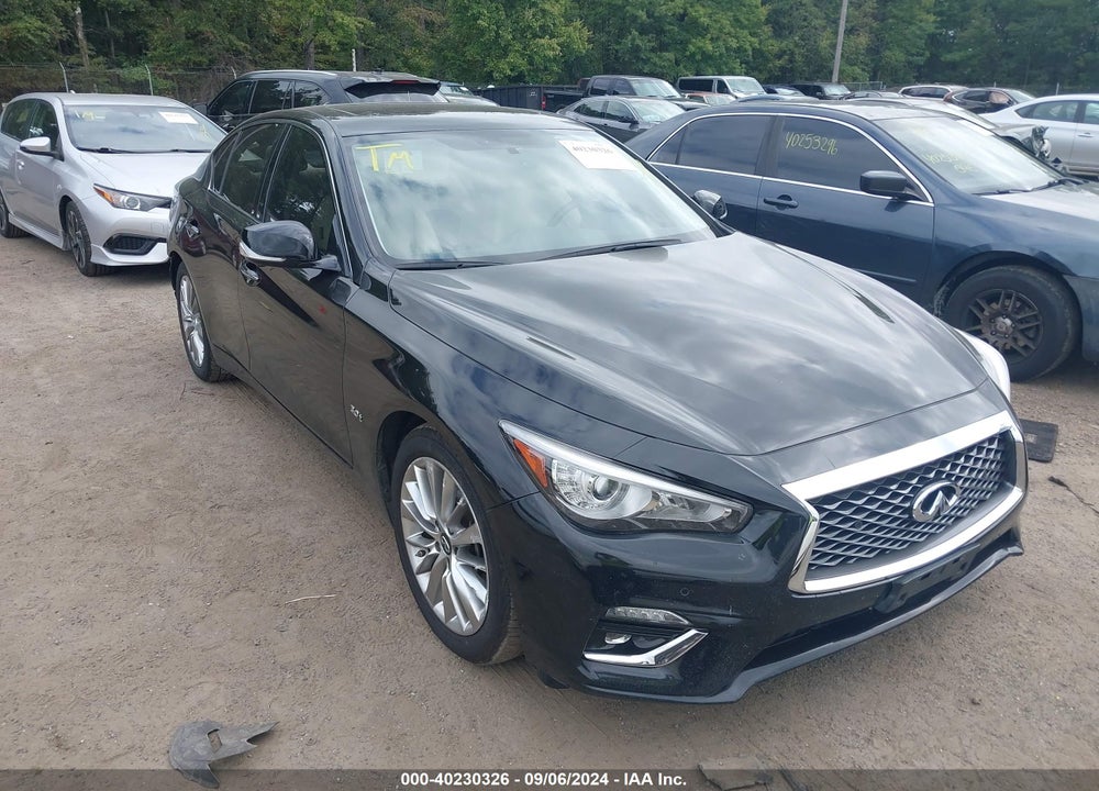 2019 INFINITI Q50 3.0T LUXE VIN: JN1EV7AR1KM593699
