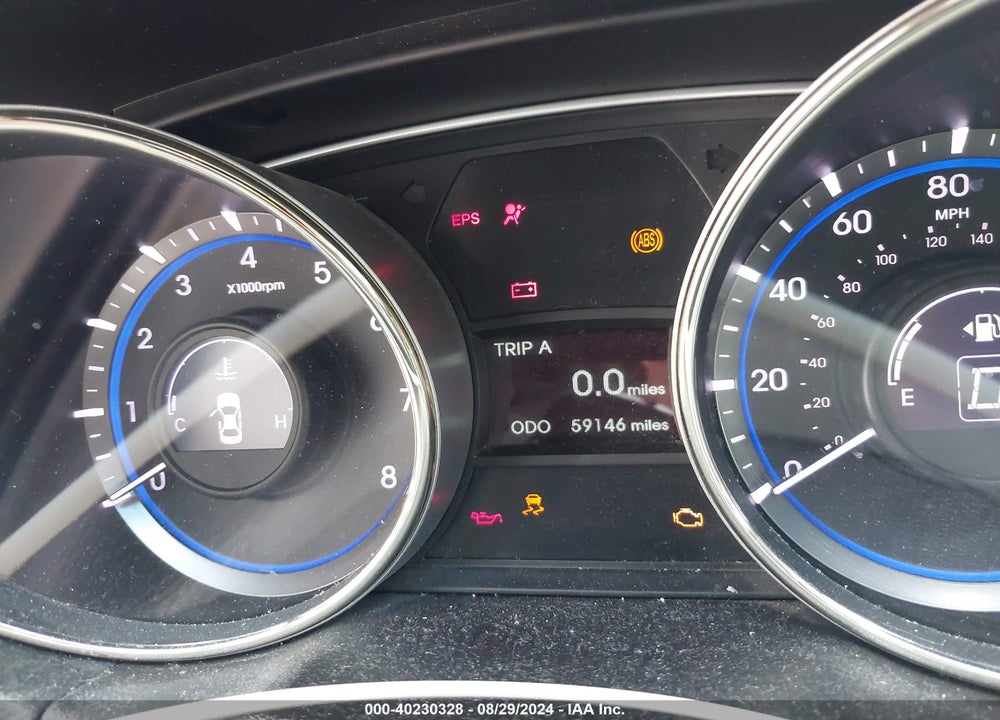 2013 HYUNDAI SONATA GLS VIN: 5NPEB4AC3DH561429